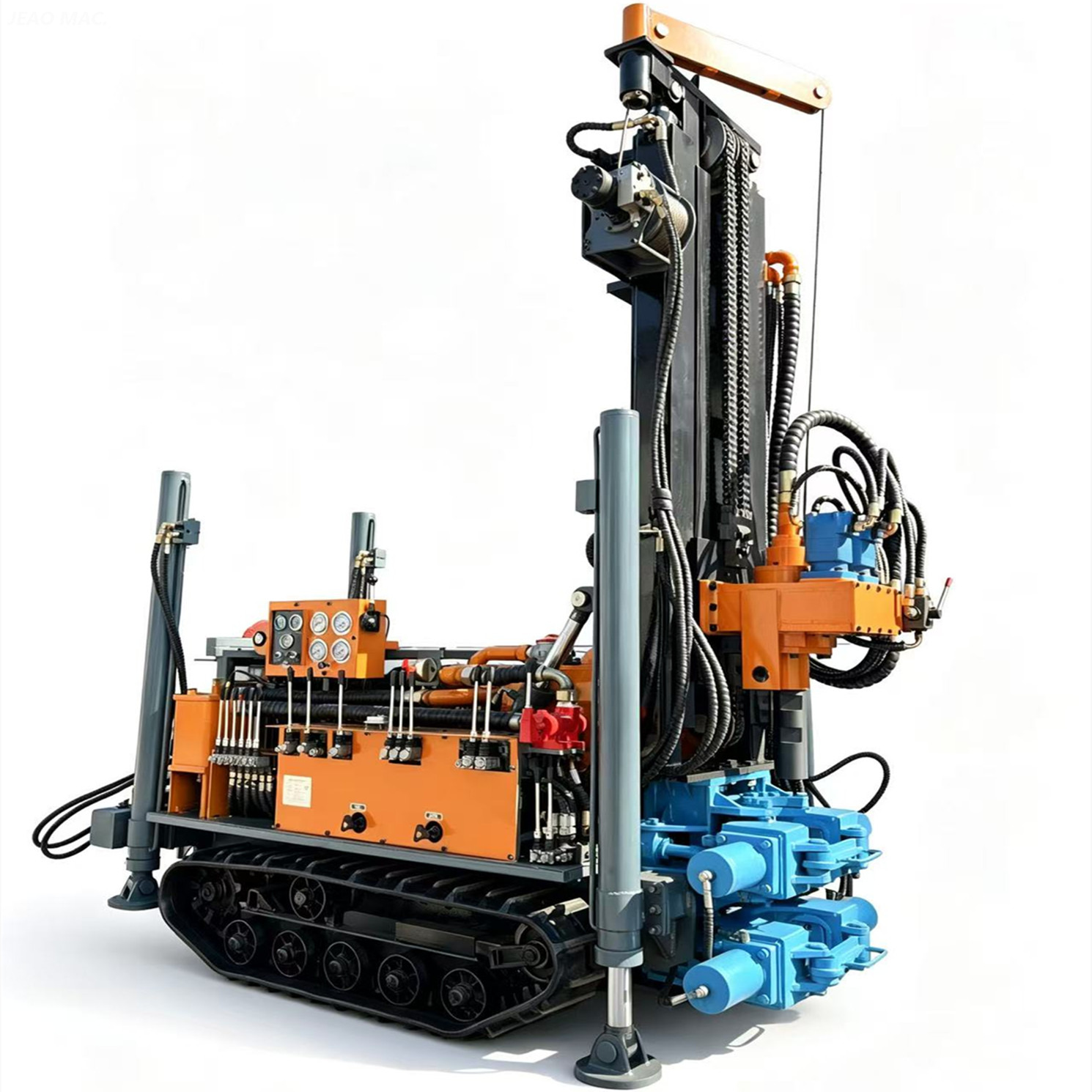 JW160 Water Well Drilling Rig With Hydraulic Clamp